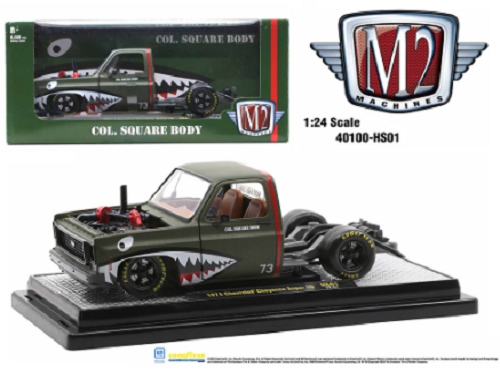 M2 Machines 1:24 1973 Chevrolet Cheyenne Super 10 SQUAREBODY